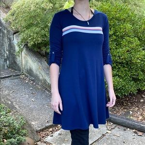 Long Sleeve Mini Dress XS SOFT